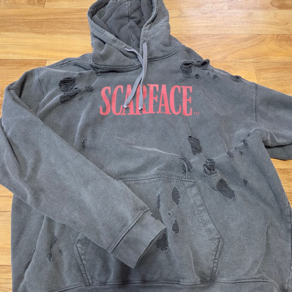 [xl] LMC 스카페이스 데미지 후드티 상품이미지2