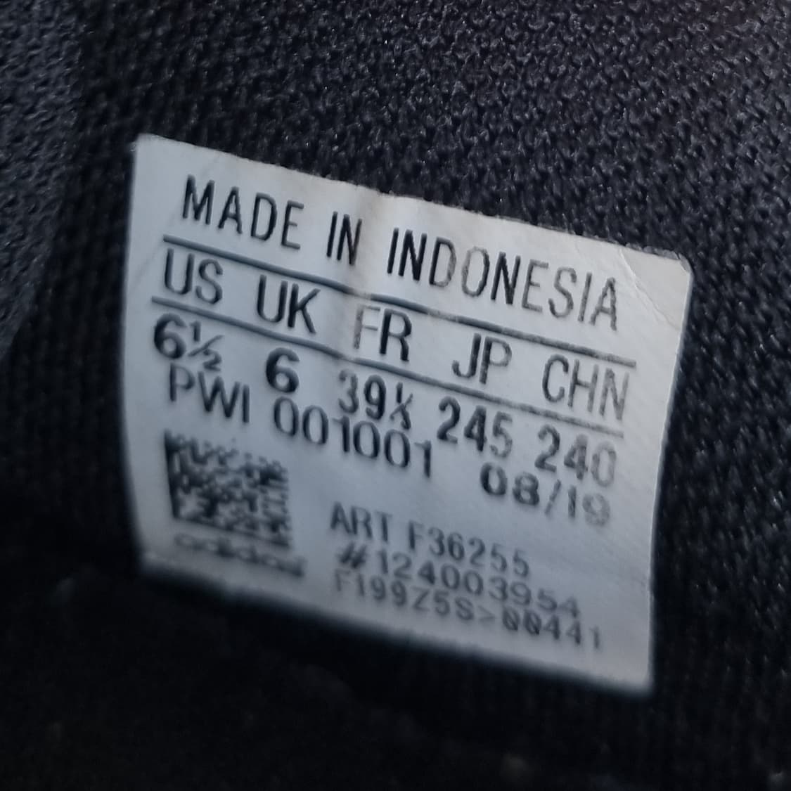 아디다스 퀘스타플로우 운동화 245 상품이미지6