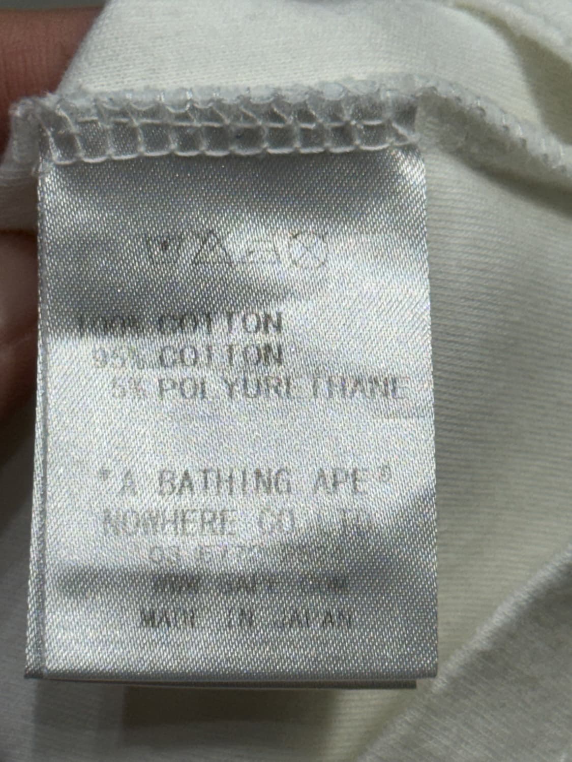 2010 베이프 아카이브 베이비 마일로 롱슬리브 티셔츠 상품이미지4