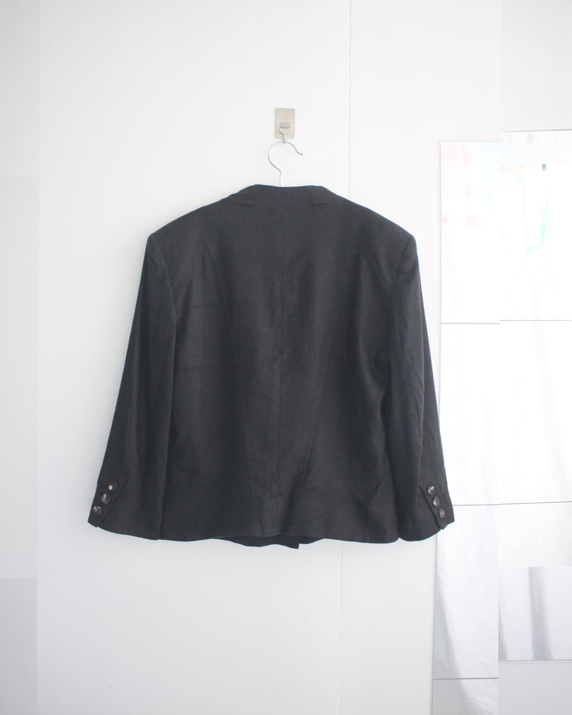 helmut lang unbalance linen jacket 상품이미지3