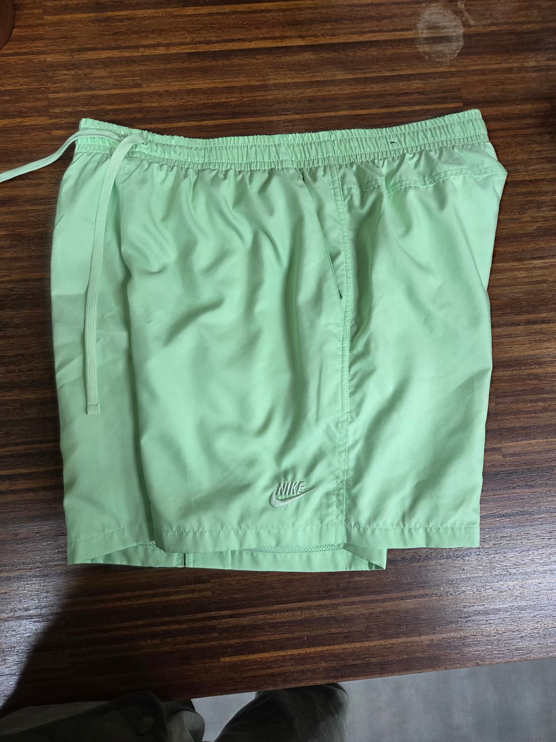 나이키 우븐플로우 쇼츠 반바지 xxl 베이퍼그린 연두 상품이미지5