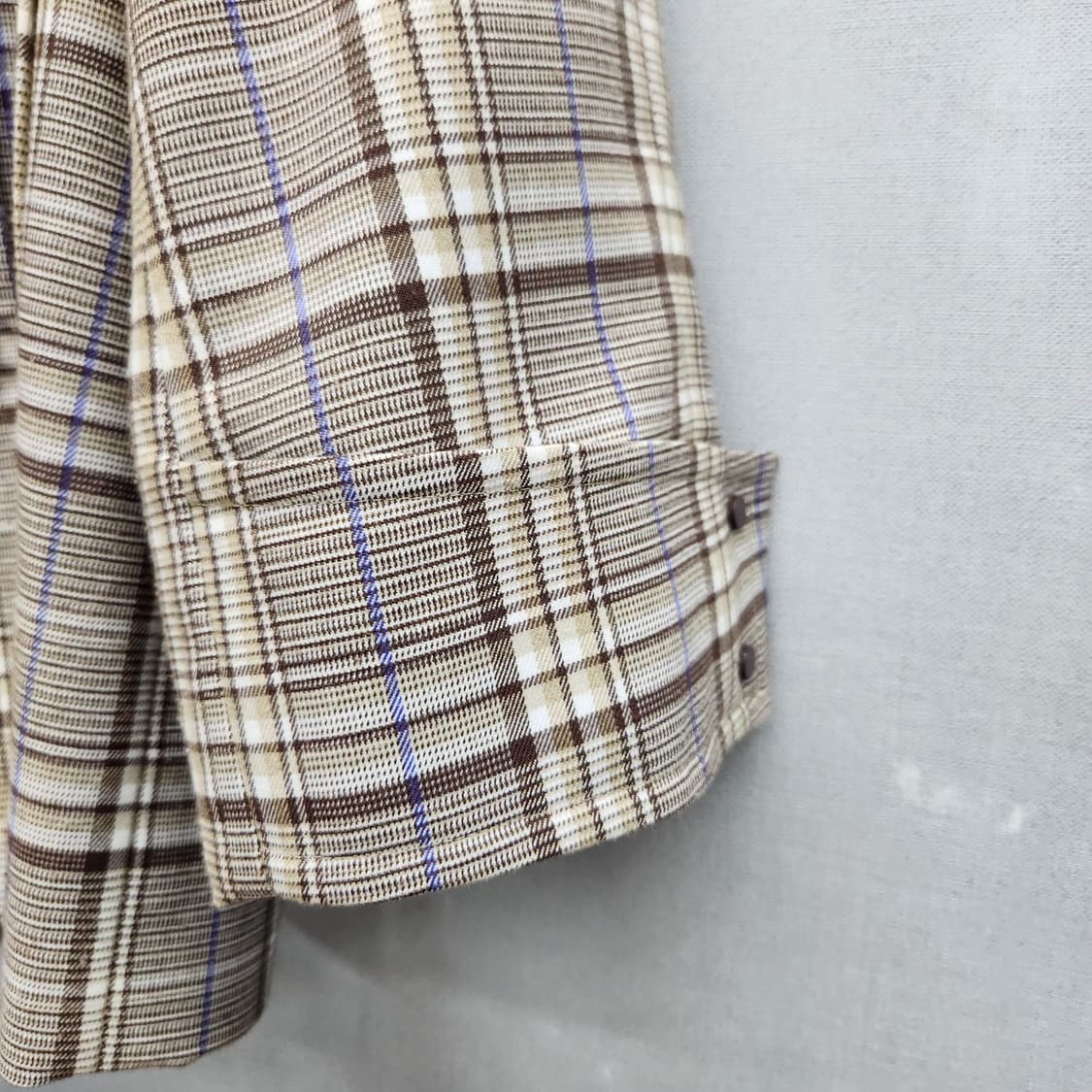 쥬시쥬디 체크패턴 더블버튼 하프코트 80(M) 상품이미지4