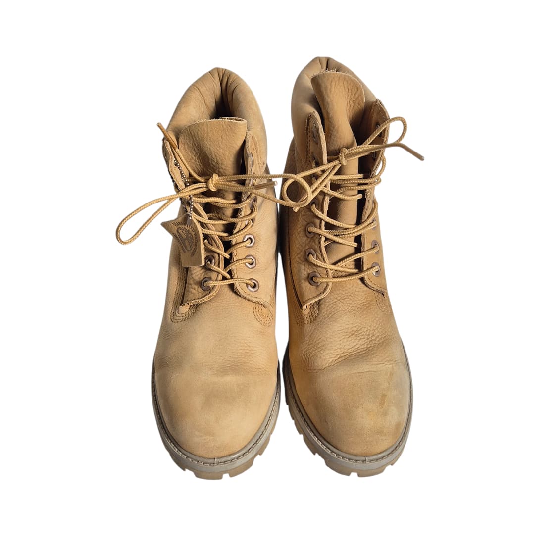 270) 팀버랜드 6인치 프리미엄 옐로우 누벅 워커 부츠 상품이미지5