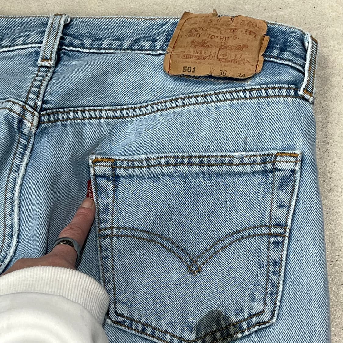 usa 리바이스 501 데님팬츠 s08967 상품이미지8