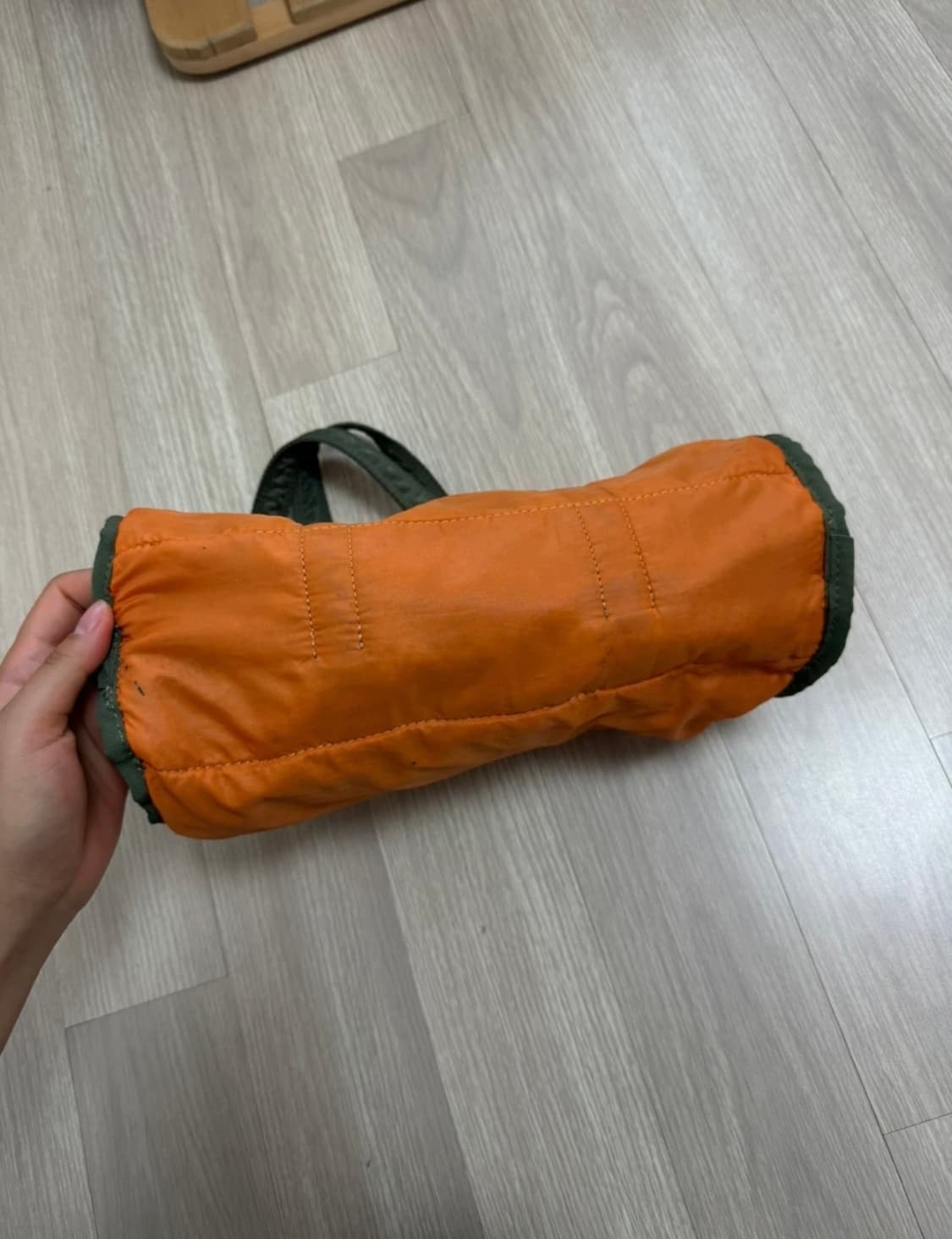 포터 탱커 더플백 s 세이지그린  상품이미지8