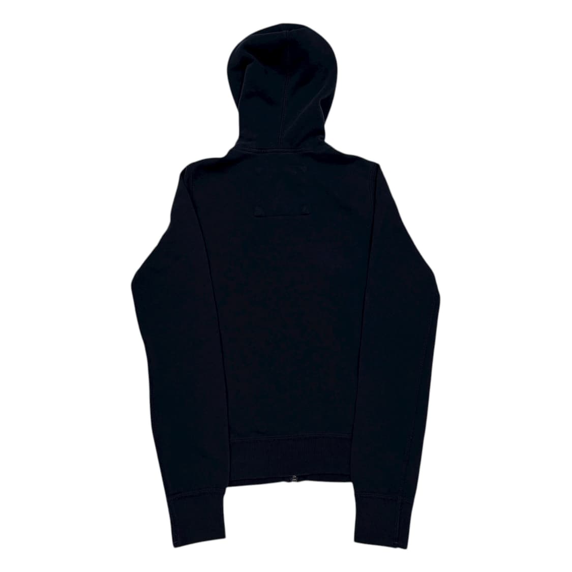 아베크롬비 빈티지 Y2K 네이비 스펠로고 기모 후드집업 자켓 M 상품이미지3