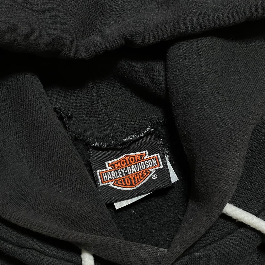 [L] 1993 할리데이비슨 플레임 로고 후드 상품이미지5