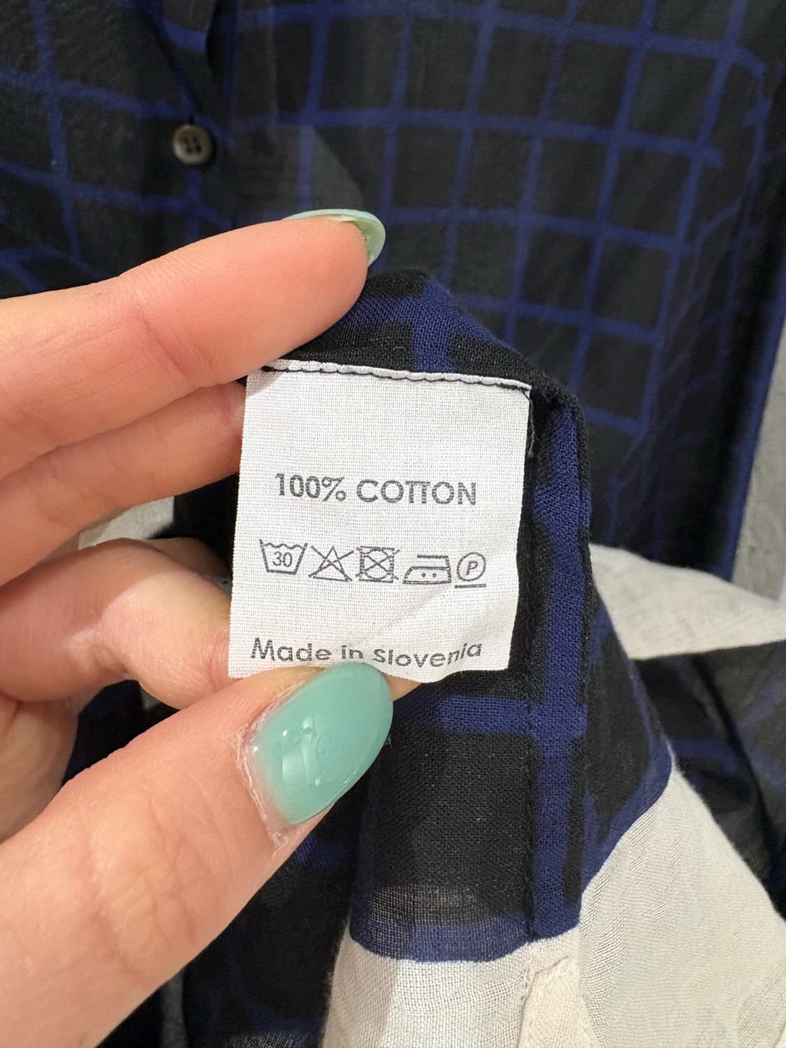 드리스 반 노튼 체크 셔츠  상품이미지5