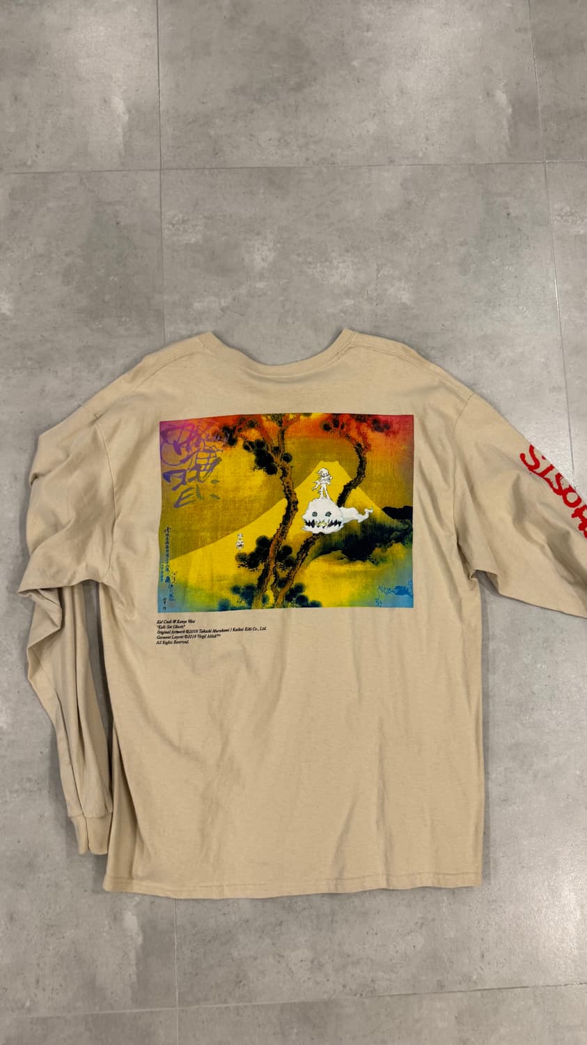 [XL] 18.06 Kids See Ghosts 앨범 롱슬리브 상품이미지3