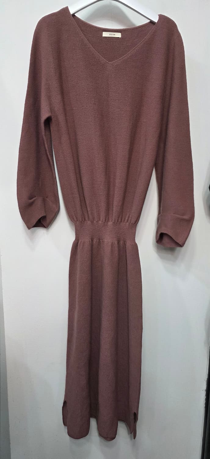 시스템 여성 니트 원피스 상품이미지1