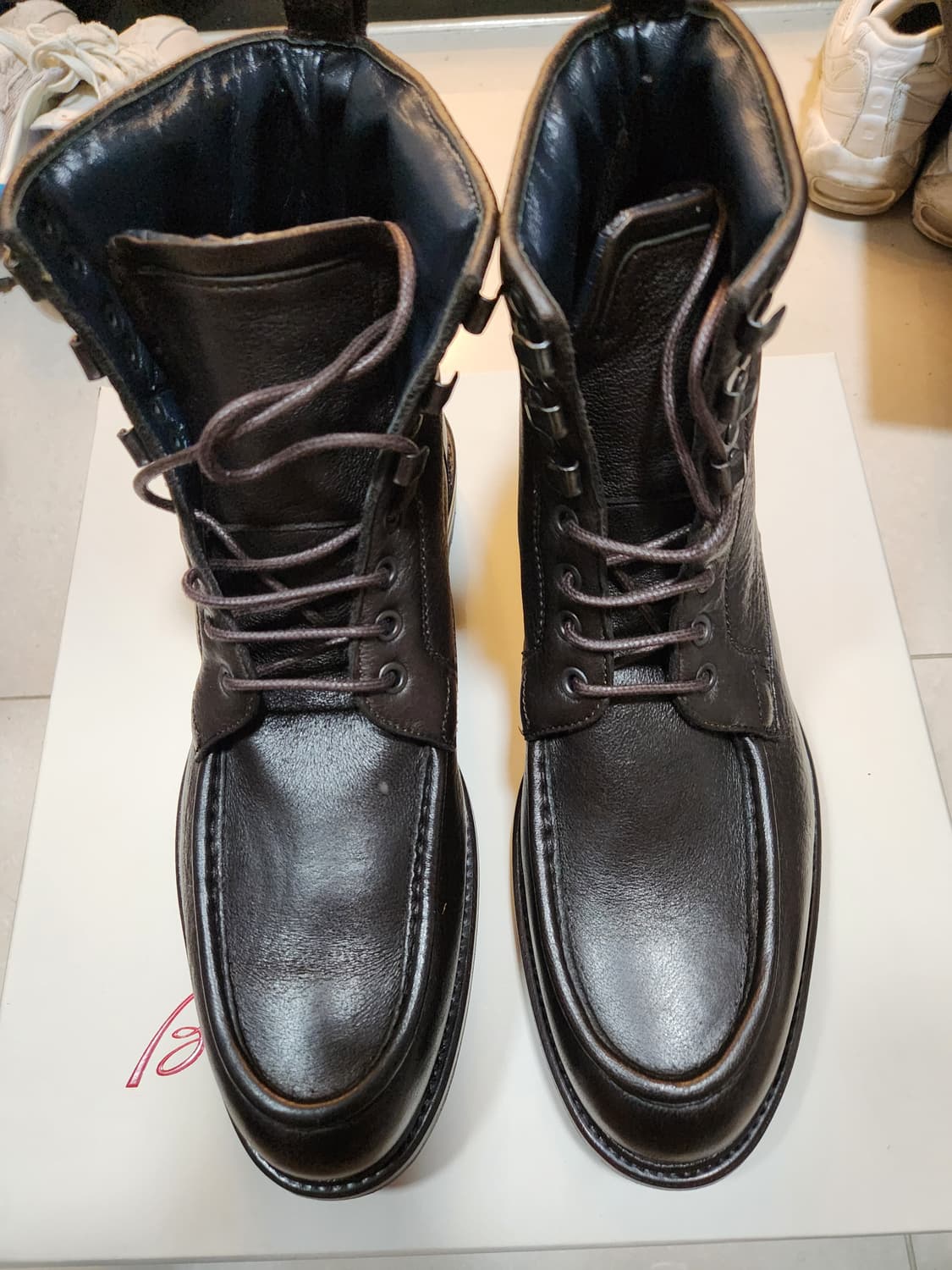 브리오니 컬렉션 레이스업 부츠 상품이미지5