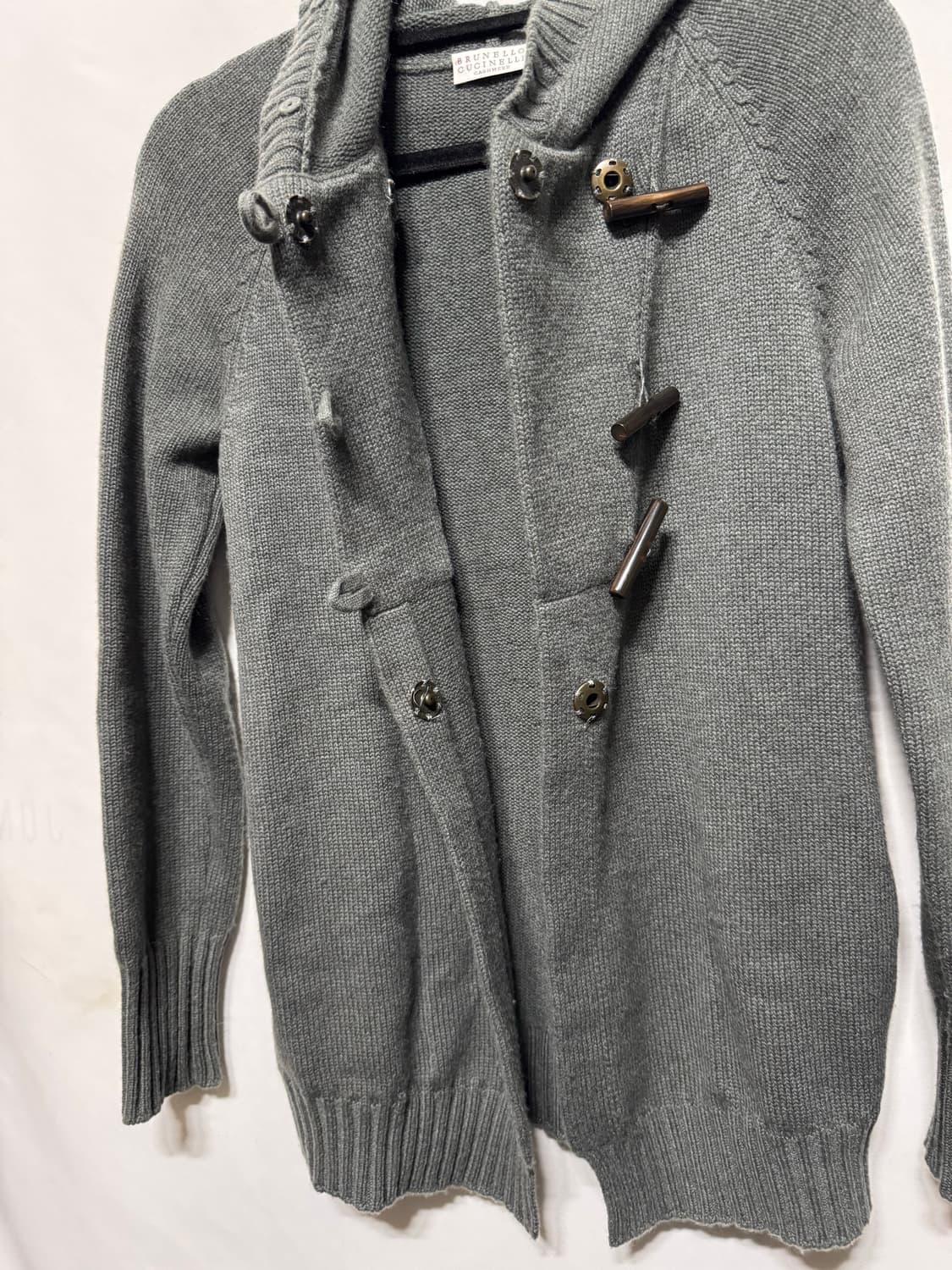 S 브루넬로 쿠치넬리 캐시미어 여성 후드 자켓 상품이미지7