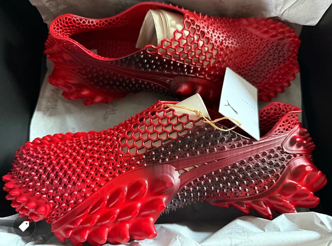 푸마 ASAP ROCKY 에이셉라키 F1 모스트로 3D 팝 레드스니커즈 상품이미지3