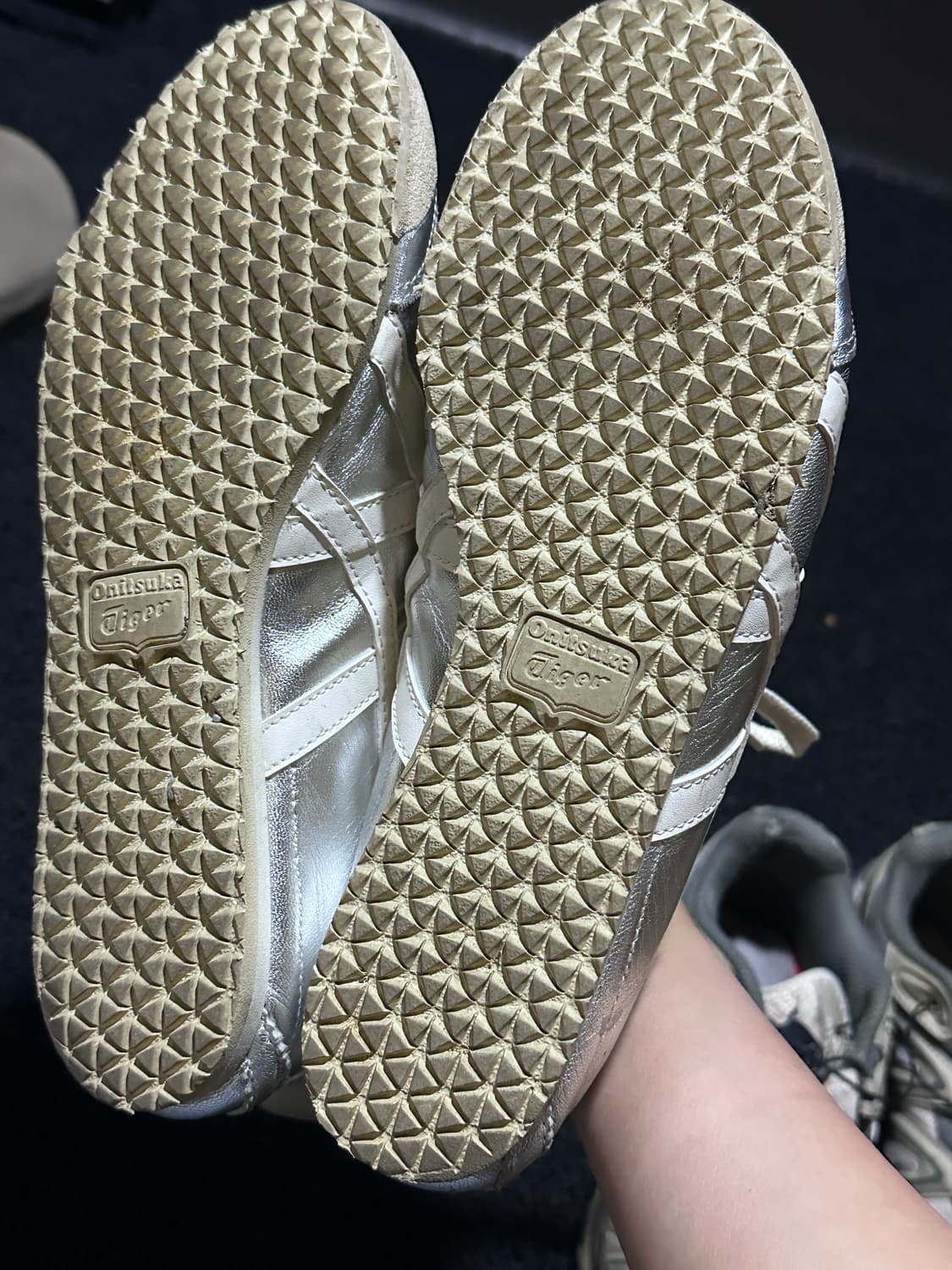 오니츠카타이거 멕시코66 실버260 상품이미지2