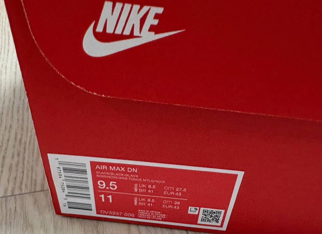 나이키 에어맥스 DN (275)(실착3회 새 상품 급) 상품이미지4