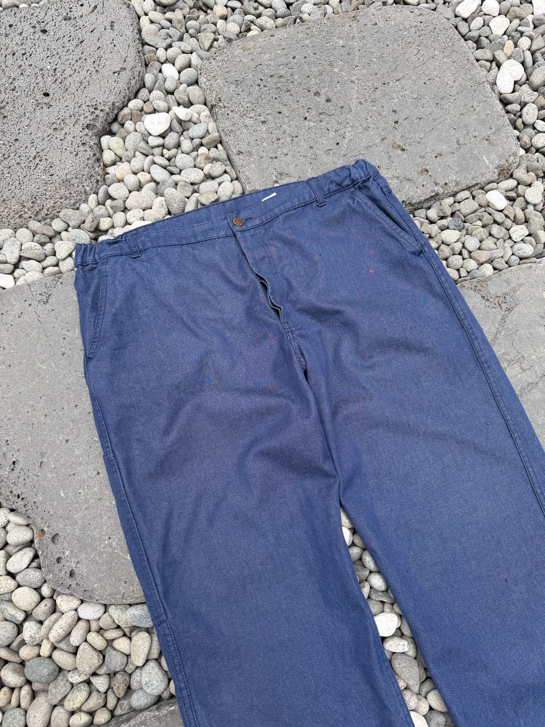 1990s BARBE BLEUE FRENCH DENIM 데님프렌치워크팬츠 상품이미지5