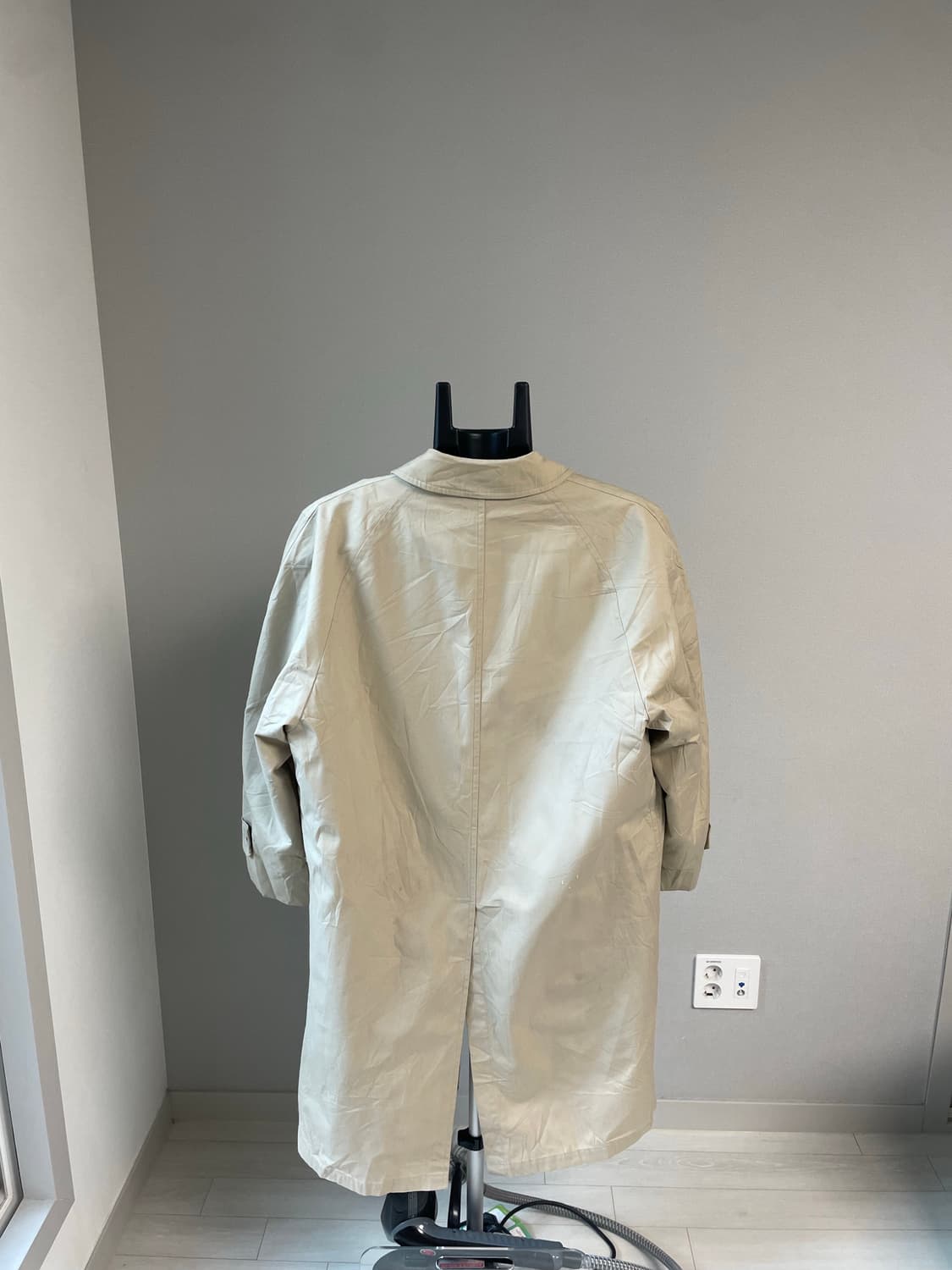 London Fog 90년대 빈티지 트렌치 하프코트 상품이미지4