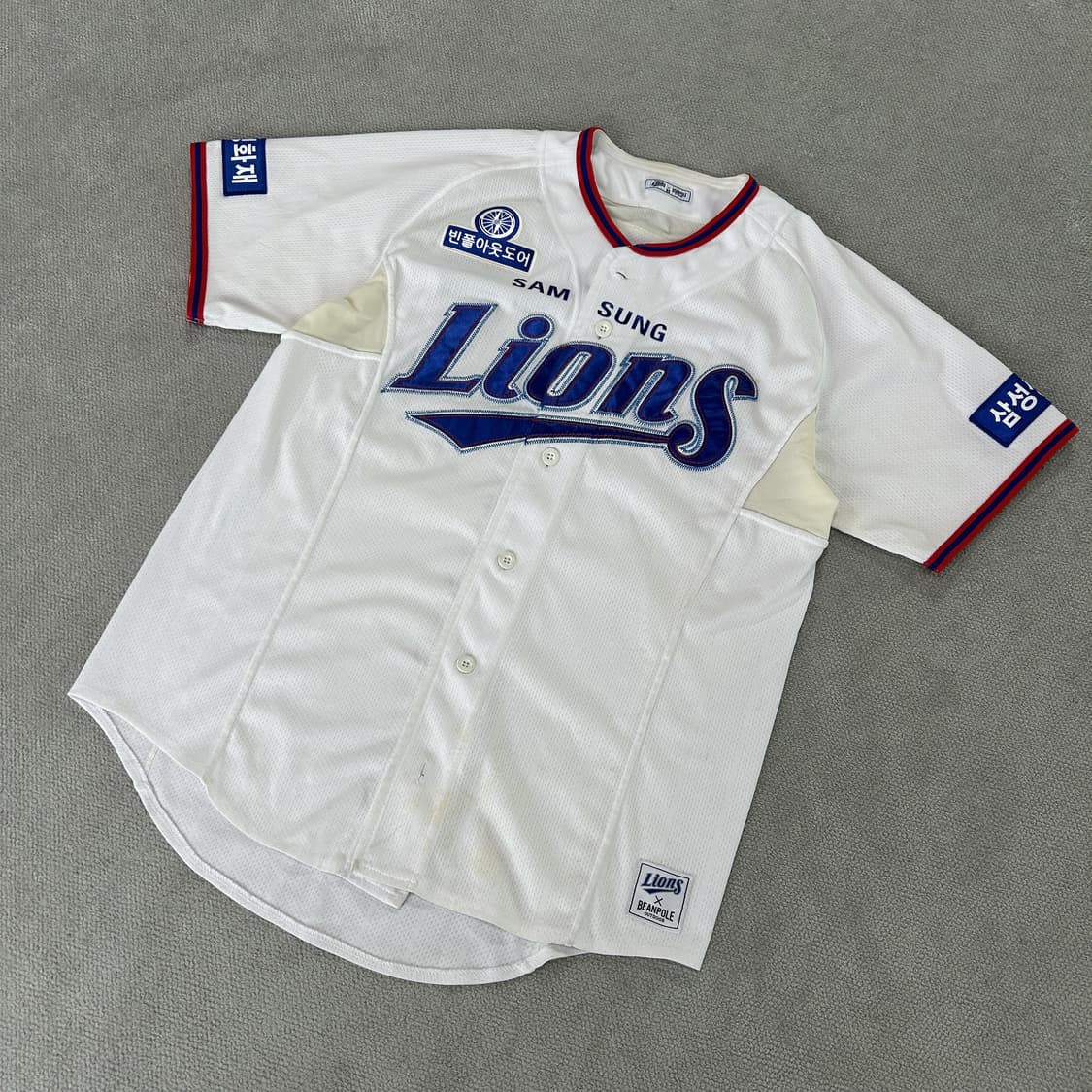 삼성 라이온즈 이승엽 36번 유니폼 화이트 m 상품이미지2