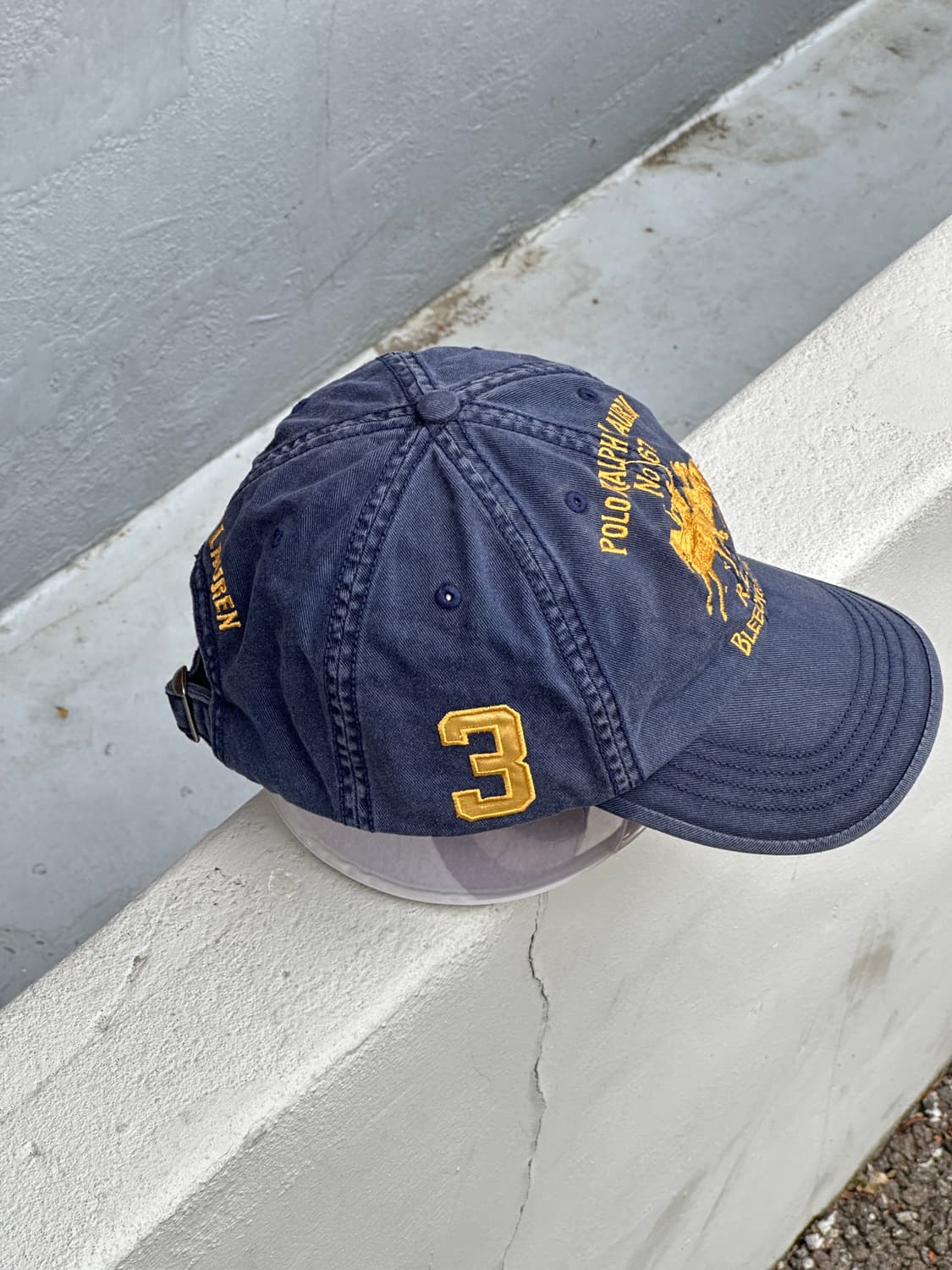 [F] 폴로 랄프로렌 블리커 뉴욕 빈티지 볼캡 모자 상품이미지4