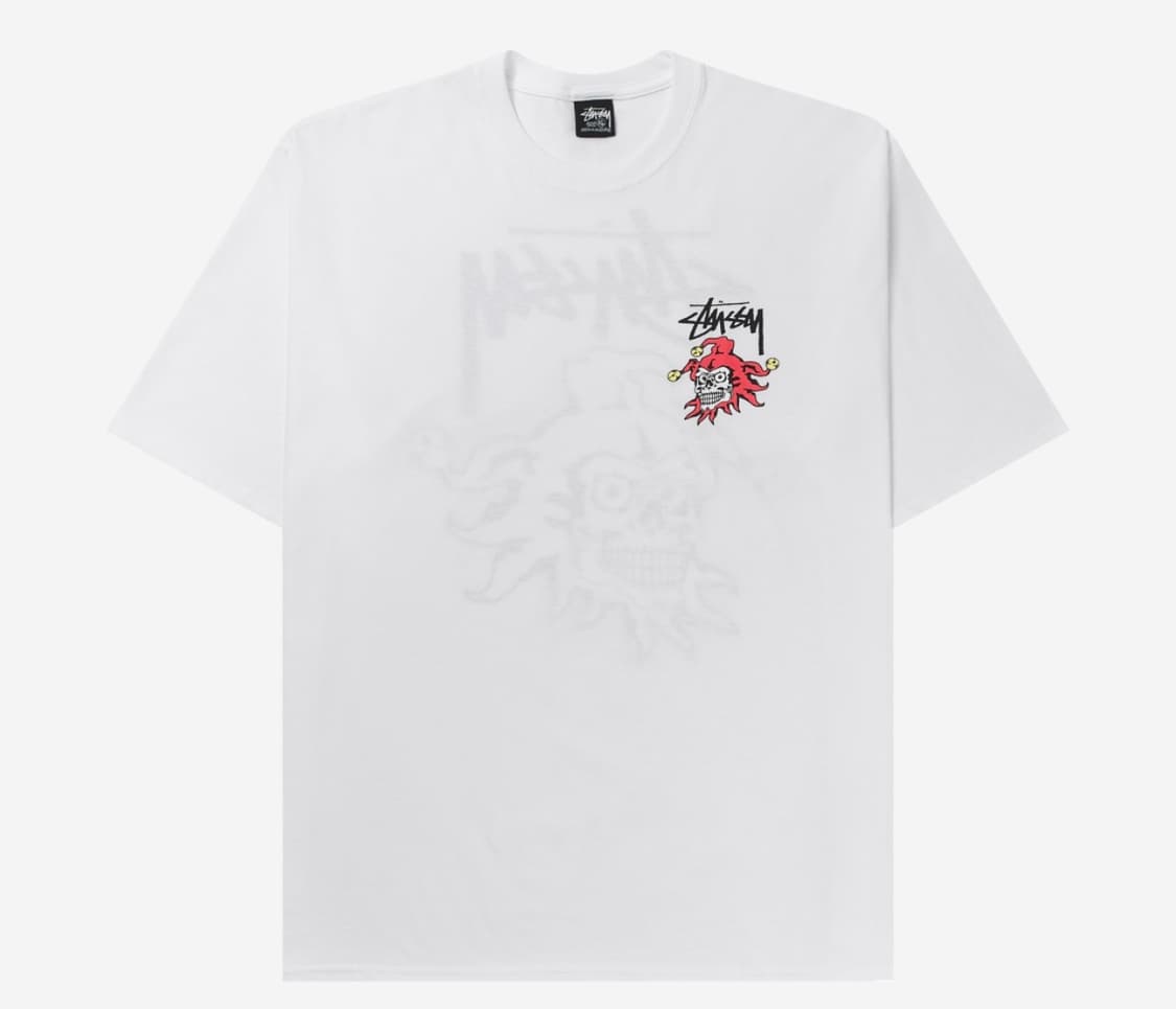 스투시 조커 티셔츠 화이트  상품이미지1