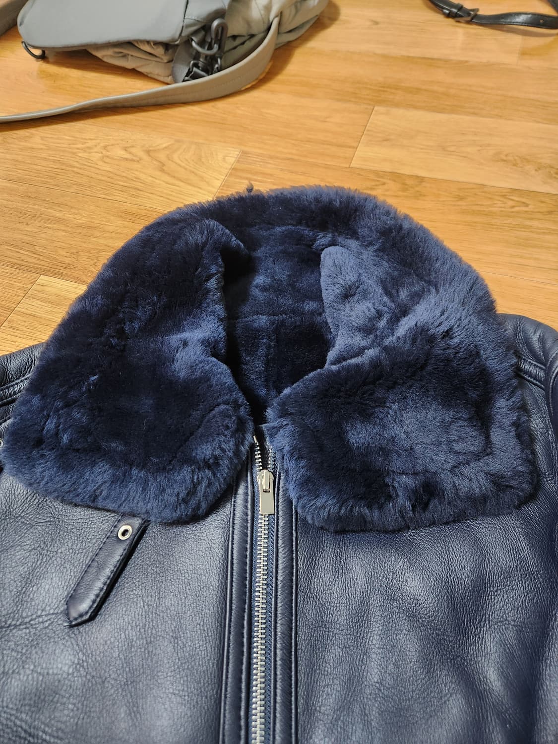 미착용급클럽모나코무스탕점퍼 상품이미지4