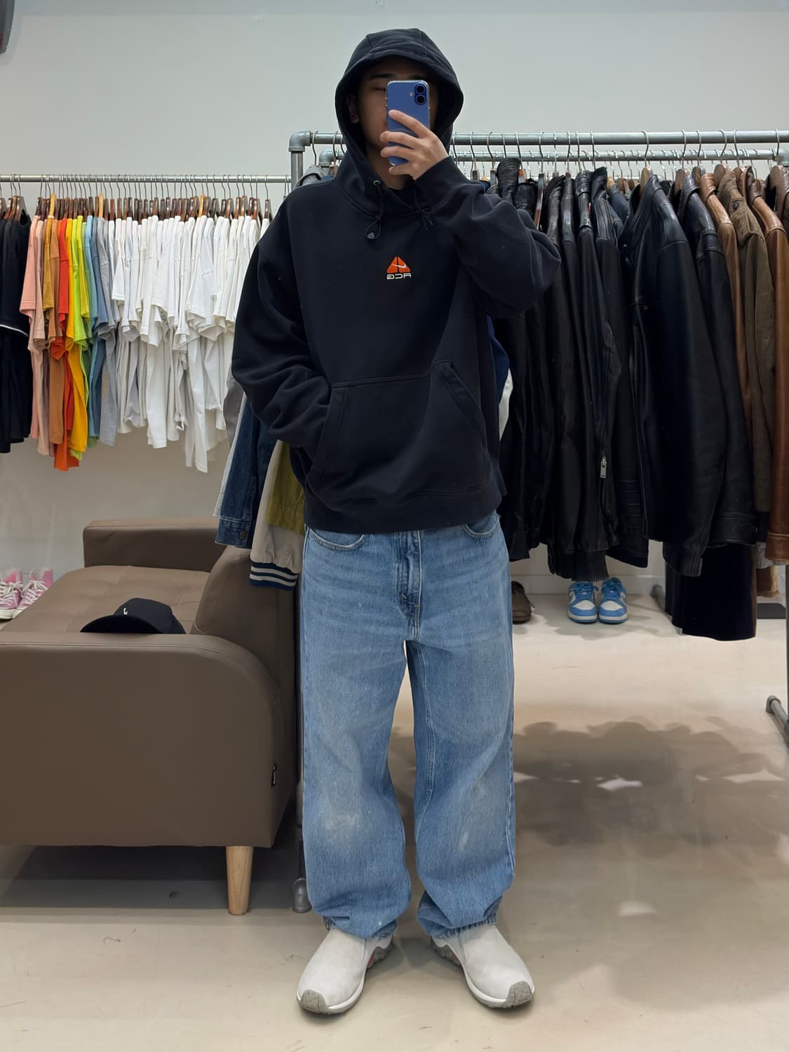나이키 ACG 써마핏 풀오버 플리스 후드 블랙  상품이미지9