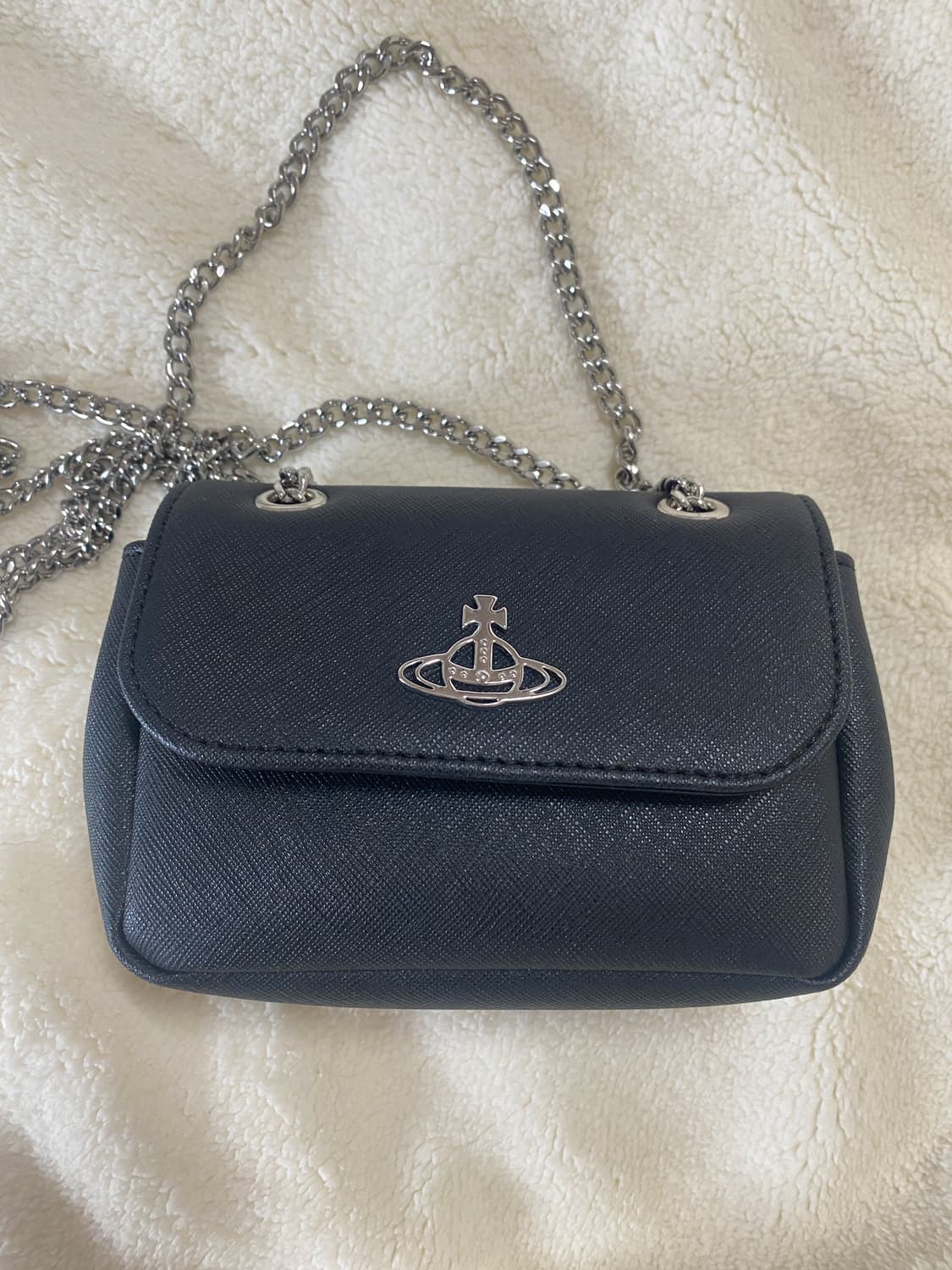 비비안 웨스트우드 사피아노 바이오그린 스몰 퍼스 크로스백 상품이미지1