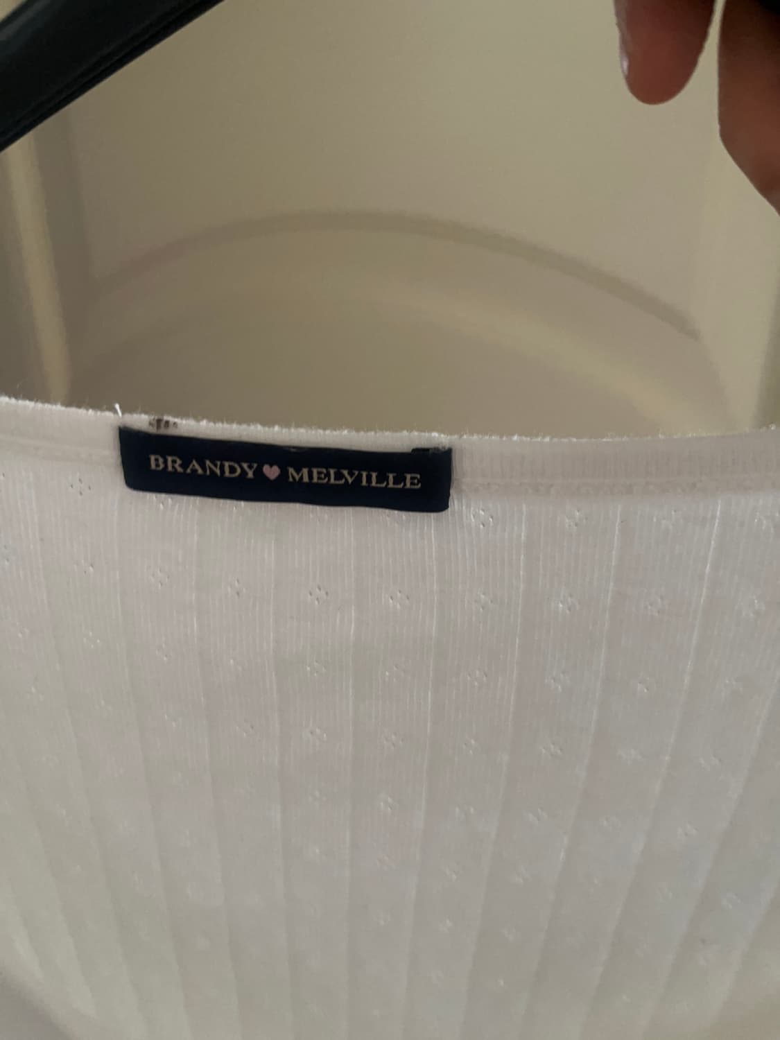 브랜디멜빌 헨리넥 롱슬리브 화이트 상품이미지3