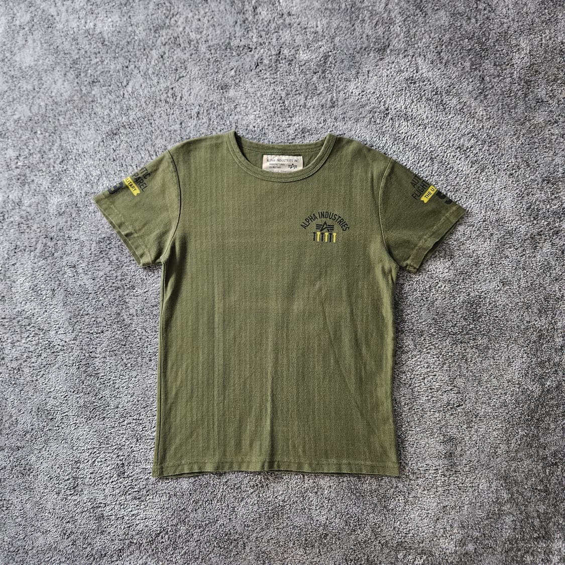 [무료배송] ALPHA INDUSTRIES 반팔 티셔츠 상품이미지1