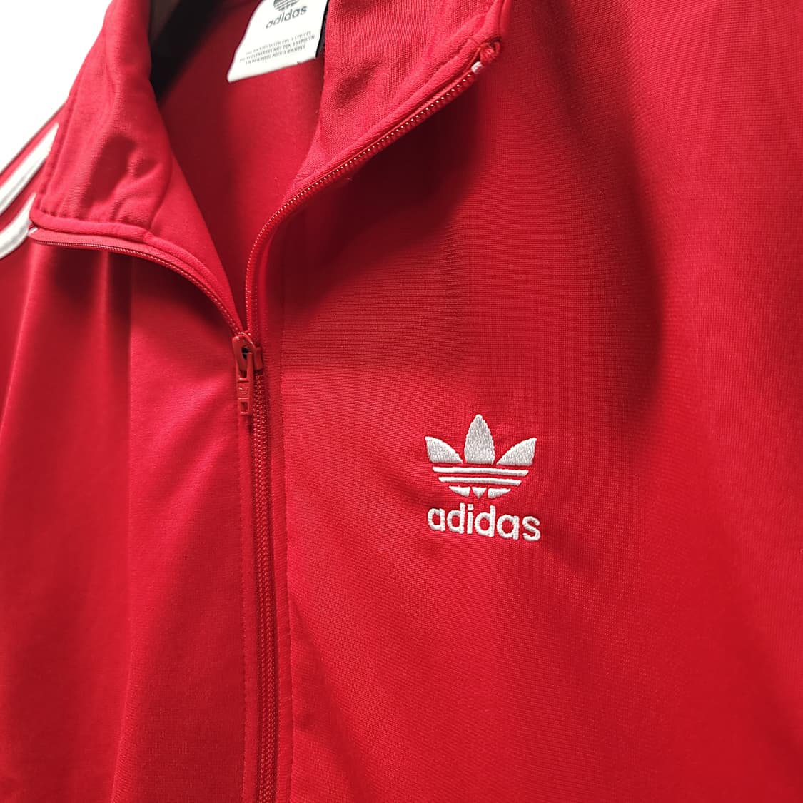 [XL] 아디다스 레드&화이트라인 클래식 파이어버드 트랙탑 져지 상품이미지5
