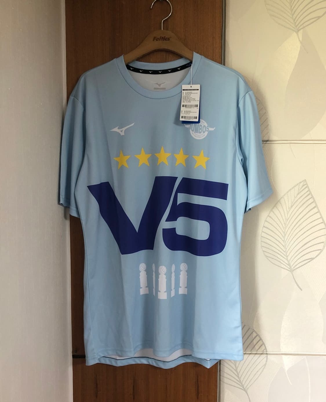 V-리그 미즈노 인천 대한항공점보스 23-24시즌 치어셔츠 2XL 상품이미지2