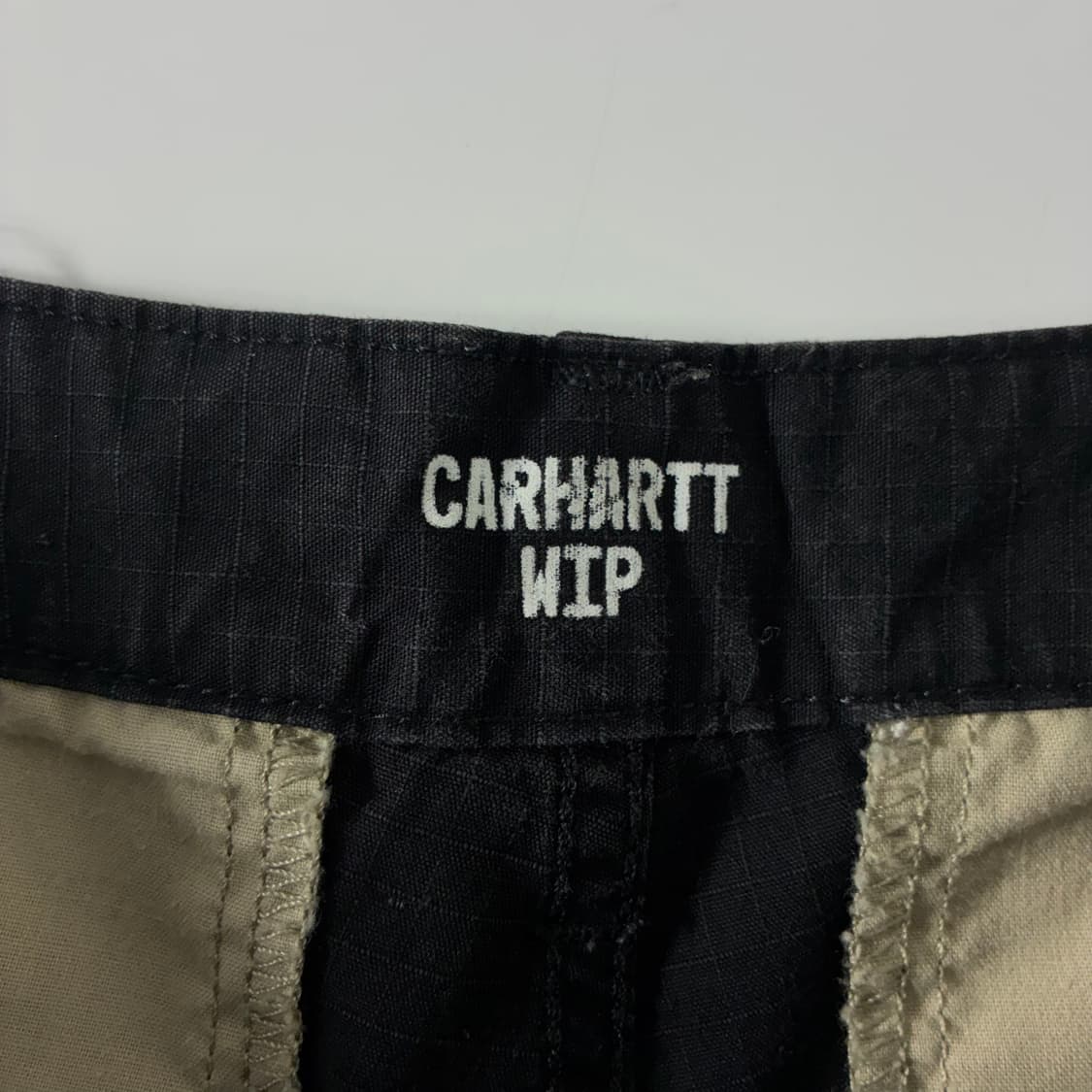 Carhartt 칼하트 블랙 레귤러 카고 팬츠 상품이미지7