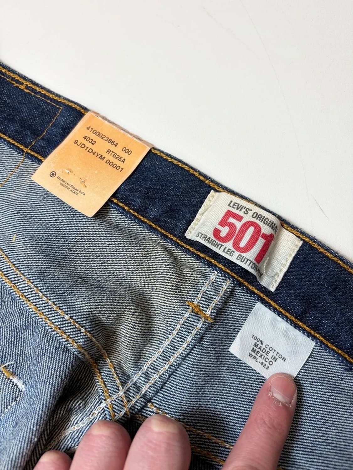 리바이스 501 00's 스트레이트 데님 팬츠 PN9239 상품이미지7
