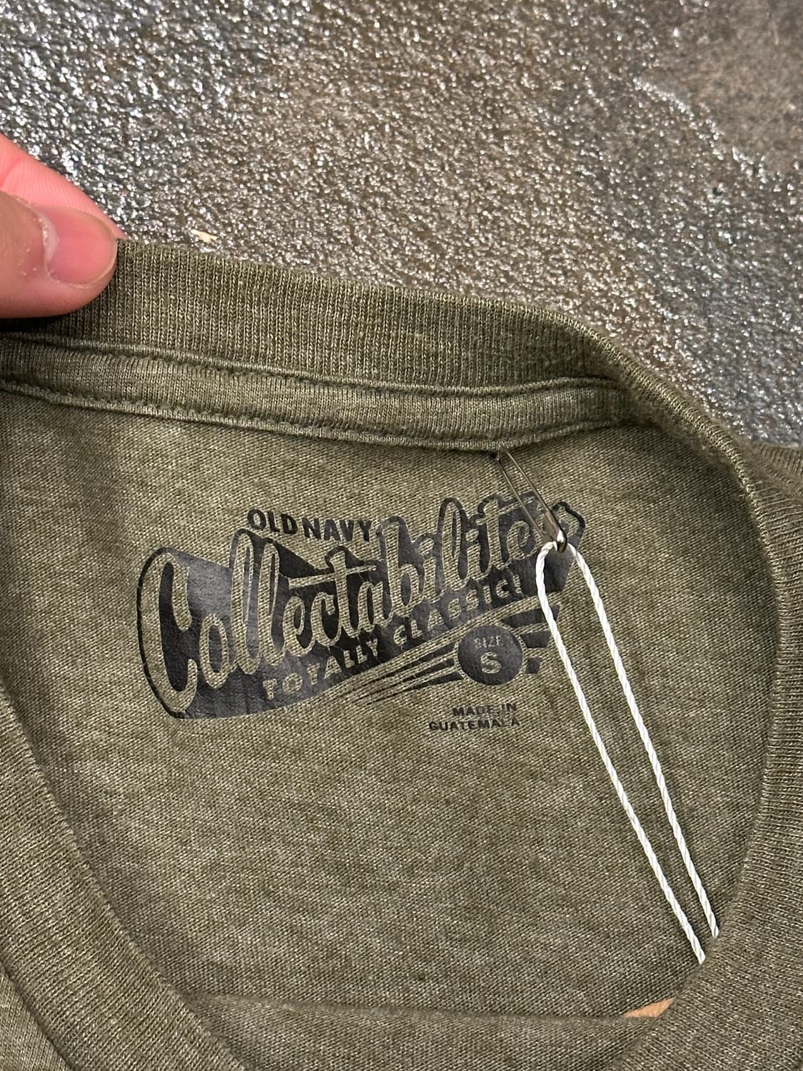 OLD NAVY ARMY 아미 밀리터리 반팔티 S 상품이미지4