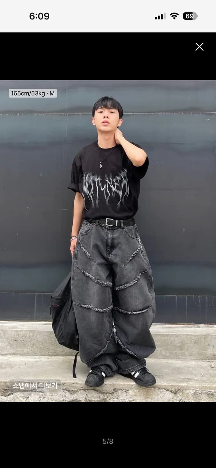 낫포너드 데님팬츠 상품이미지6