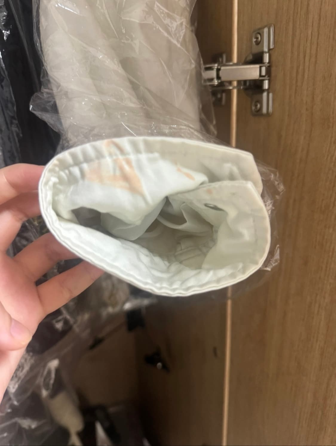 무신사스탠다드 우먼즈 코튼 블루종 재킷 [크림] 상품이미지3