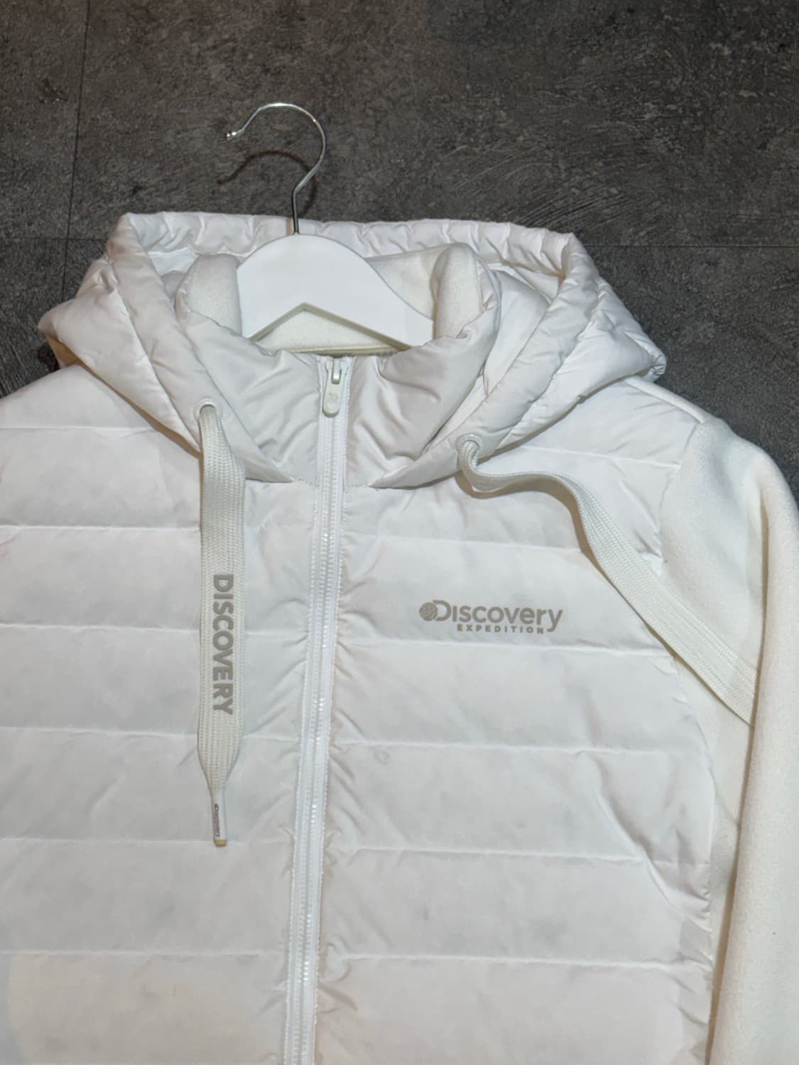 디스커버리 하이브리드 패딩 집업 95 상품이미지4