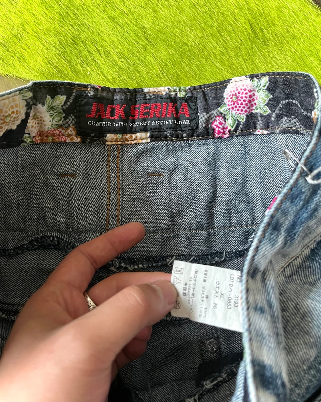 ~90s JACK SERIKA Vintage Denim Shorts 상품이미지7