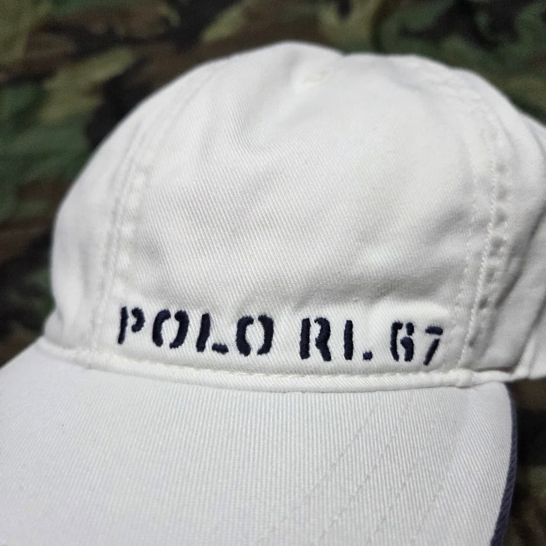 00s Vintage Polo Ralph Lauren RL 67 Cap 상품이미지3