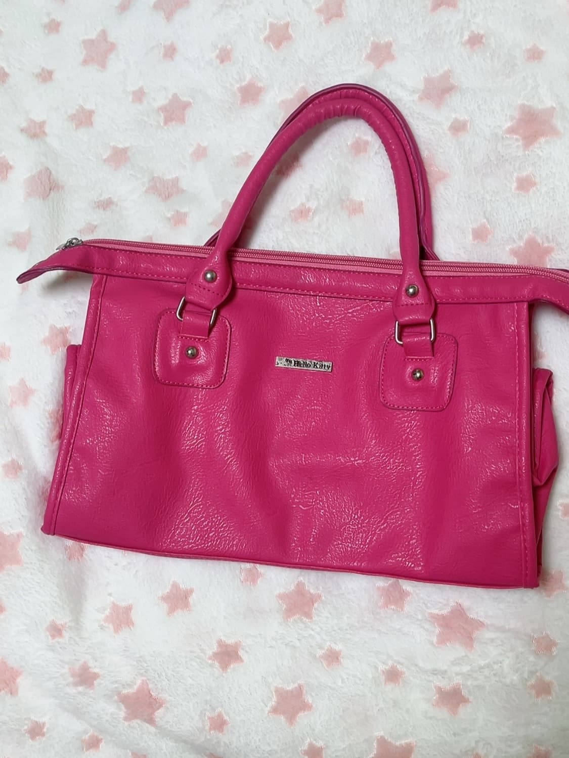 핫핑크 갸루 헬로키티 토트백  상품이미지1