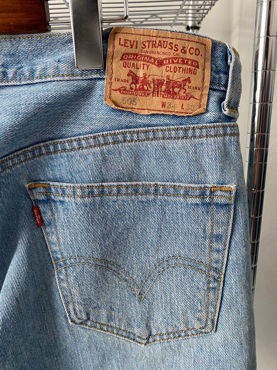 리바이스 505 (34) AB1698 상품이미지5