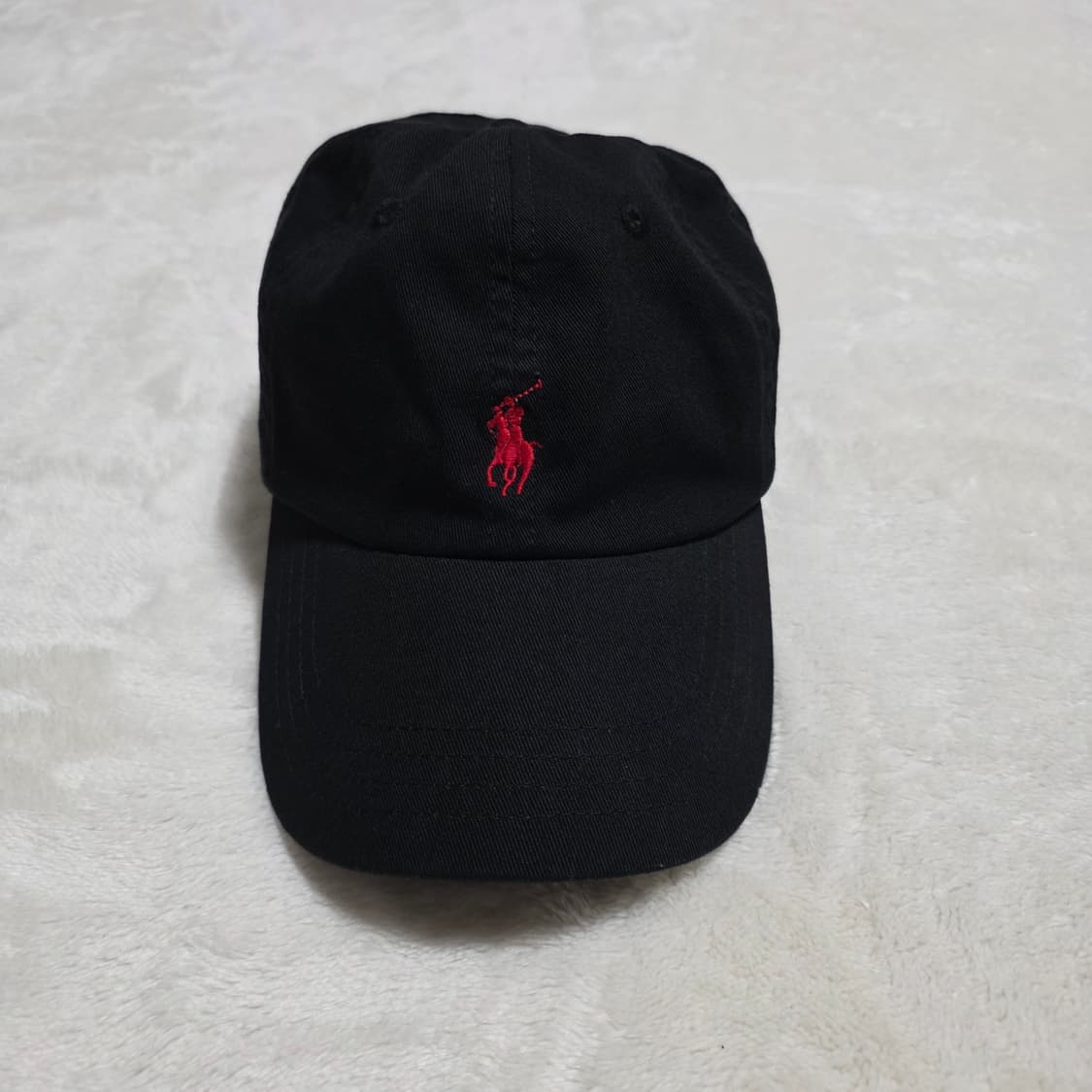 폴로 랄프로렌 치노 볼캡 블랙 상품이미지1