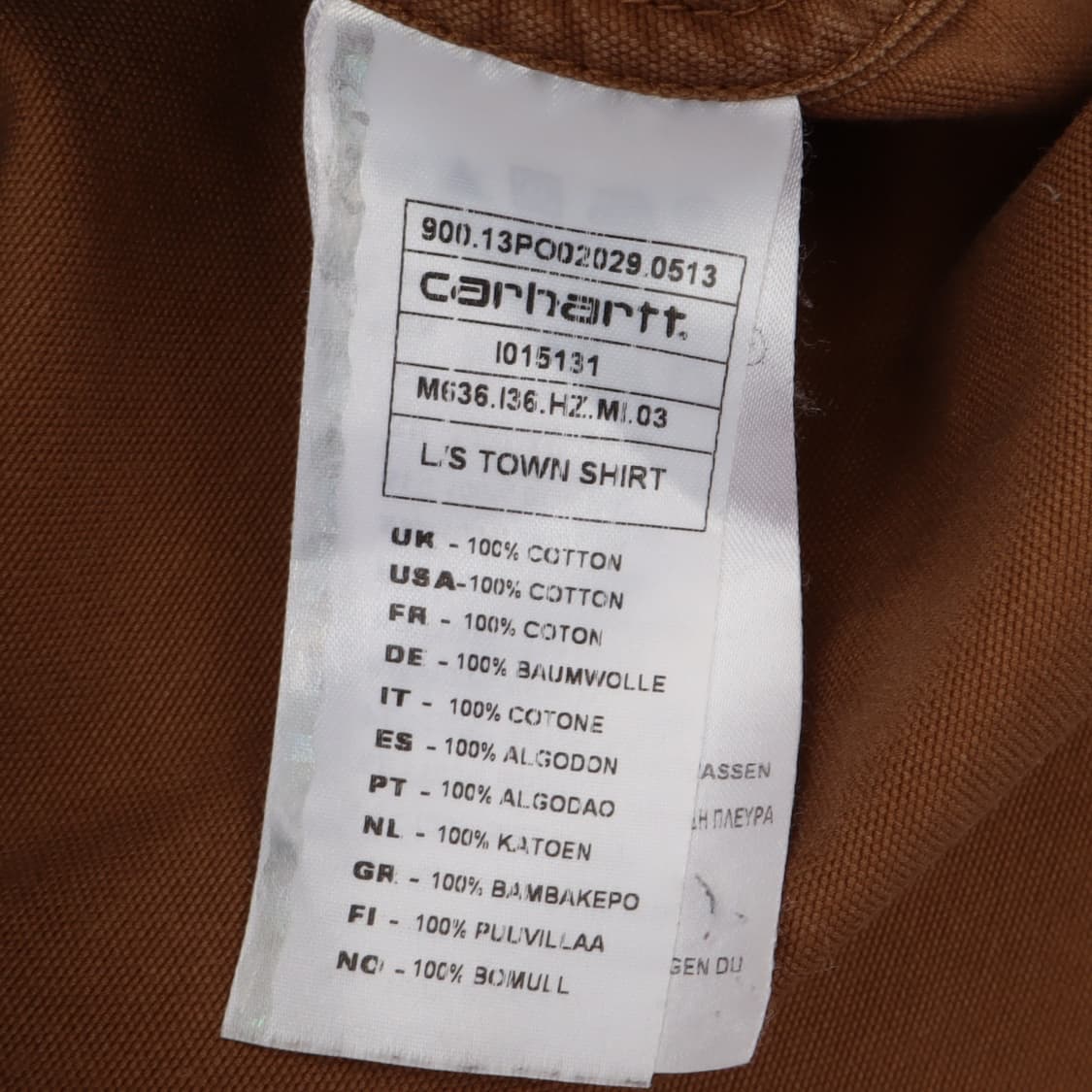 칼하트 러기드 코듀로이 카라 타운 셔츠 상품이미지9