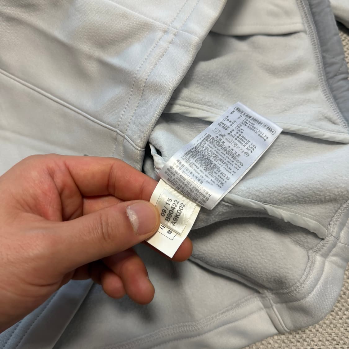 아디다스 기모 하이브리드 자켓 상품이미지6