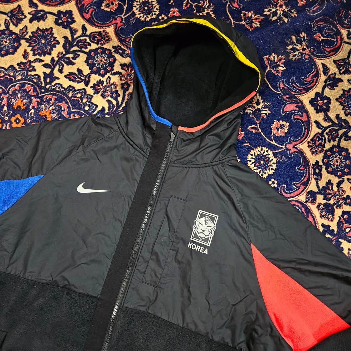 나이키(Nike) 국가대표 바람막이 풀집업 플리스 후드 자켓 상품이미지4