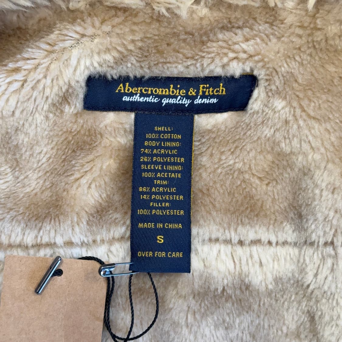 아베크롬비 셰르파 데님 자켓 상품이미지4