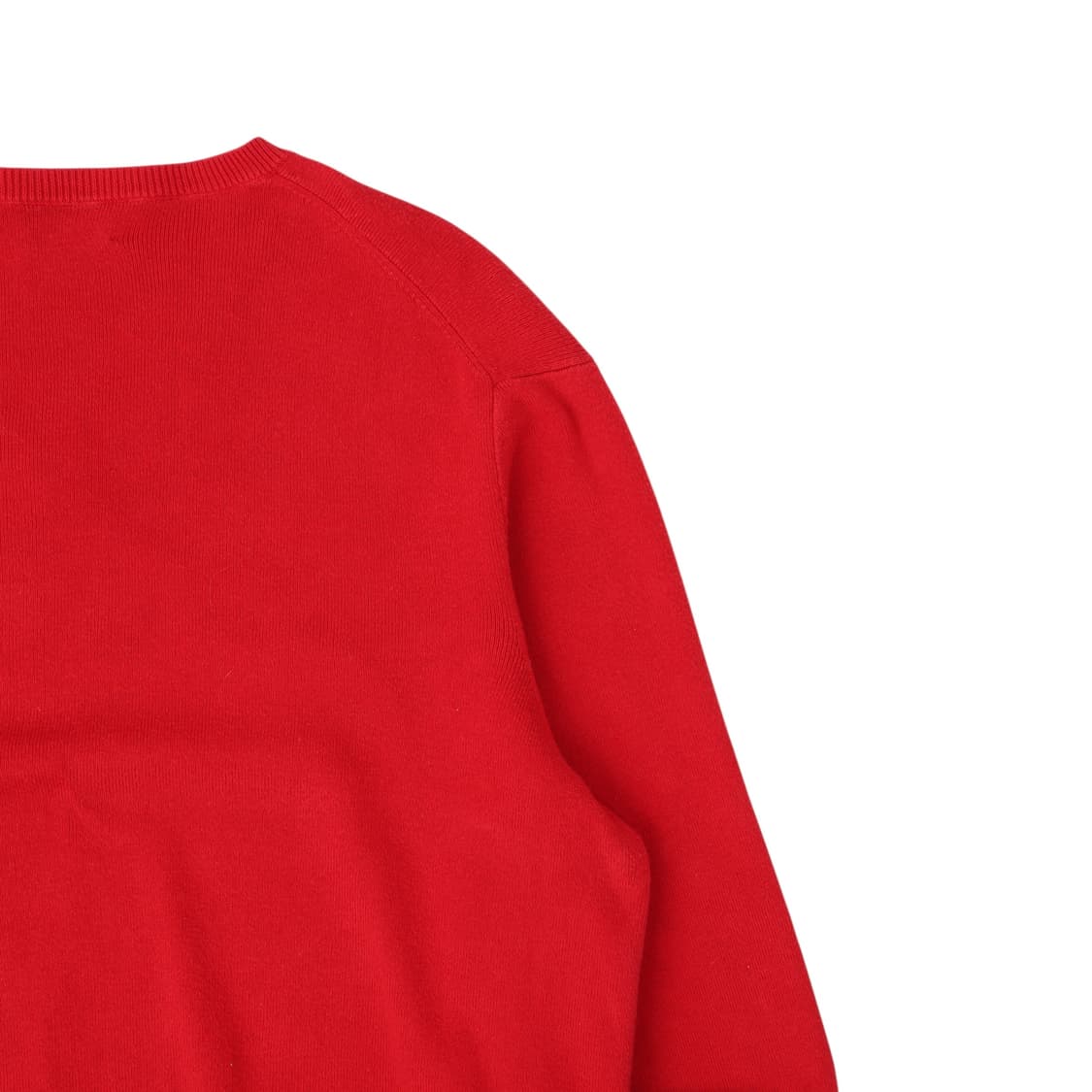 폴로 랄프로렌 레드 피마코튼 브이넥 니트 상품이미지6