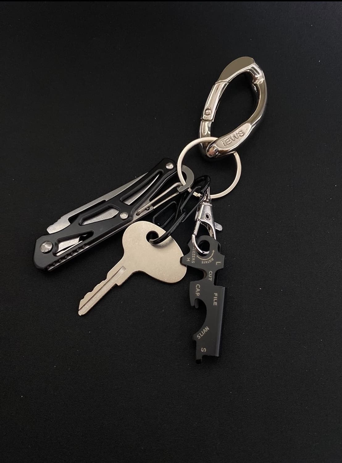 블랙 & 실버.키링 상품이미지2