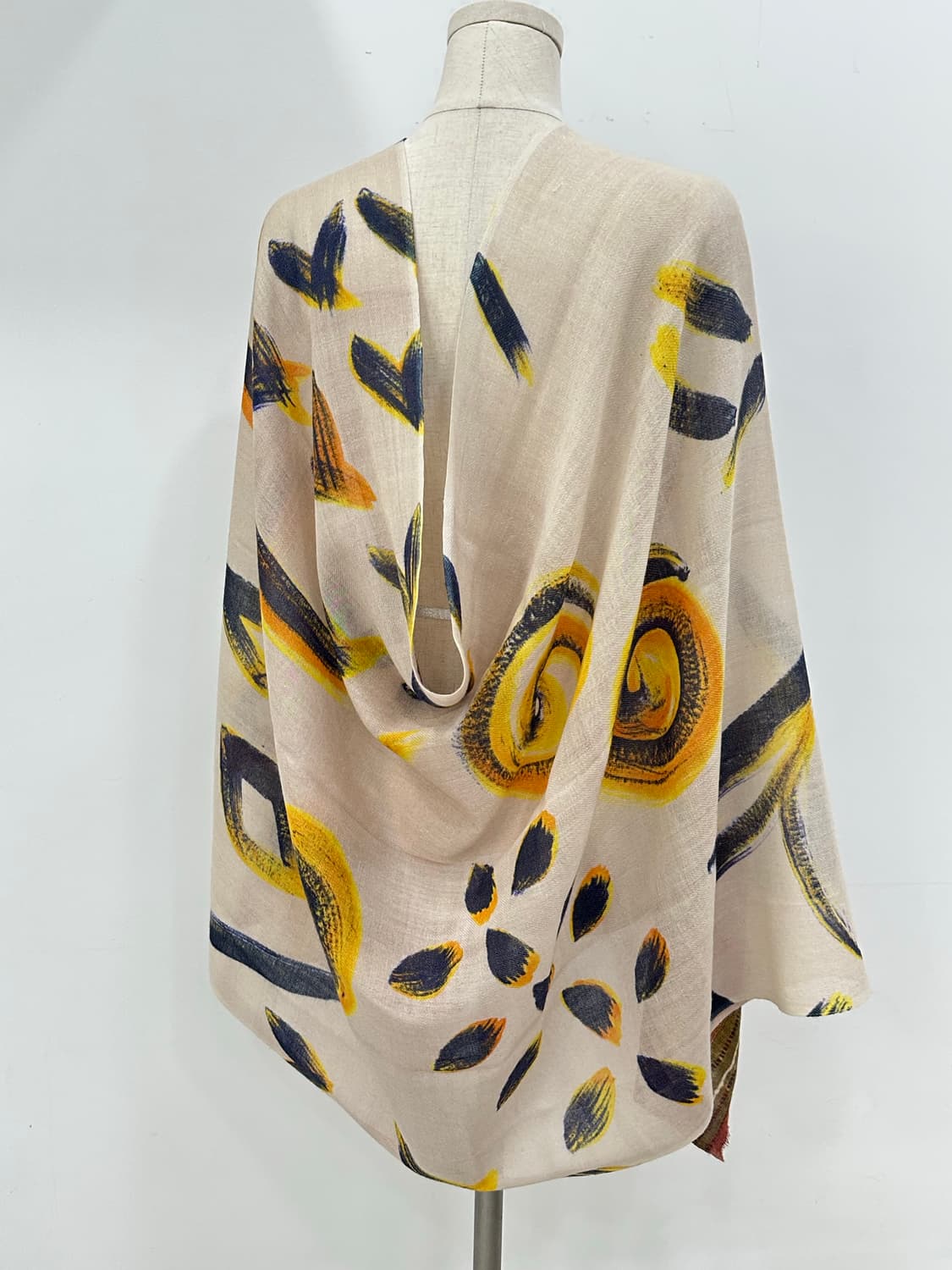 오일릴리 자수 숄 머플러 상품이미지6