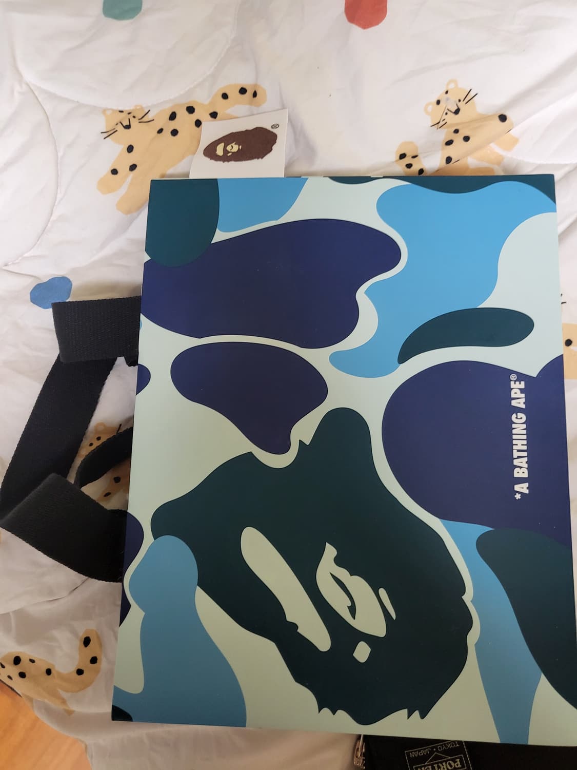 베이프 bape 베이비 마일로 반팔 티셔츠 블랙 L 상품이미지8